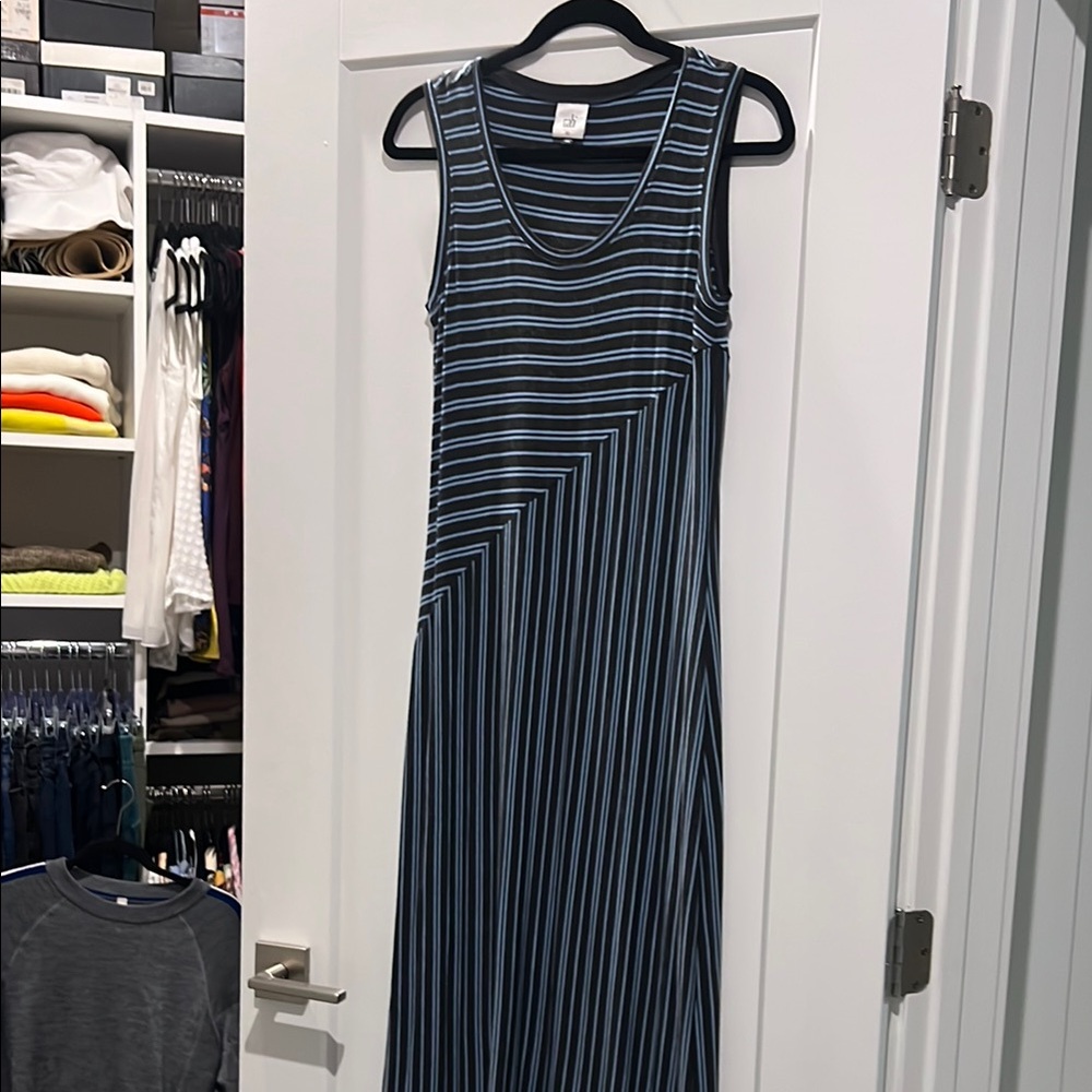 Cabi Striped Sleeveless Dress